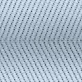 A scanning transmission electron micrograph showing a simulated grain boundary produced by combining two crystals of titanium dioxide.