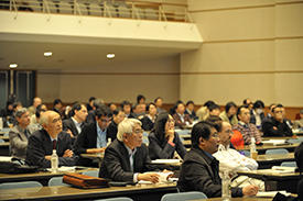 The audience at the third WPI-AIMR Annual Workshop