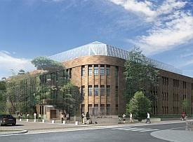 An artist's impression of the new WPI-AIMR building to be completed in 2011.