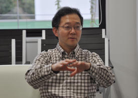 Katsumi Tanigaki, TP leader of Topological Functional Materials