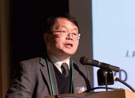 材料科学者の細野秀雄教授は、最新のフラットスクリーンディスプレイ向けの透明導電材料を開発したことで知られる。