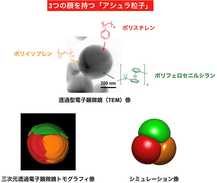 3つの顔を持つ「アシュラ粒子」