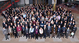 268 researchers representing 36 research institutes across 14 countries, including 34 invited speakers, attended the AIMR International Symposium 2015 in Sendai on 17–19 February.