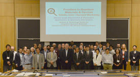 ハーバード大学（米国）で開催された「量子材料とデバイスの最前線」ワークショップと東北大学・ハーバード大学ワークショップの参加者たち